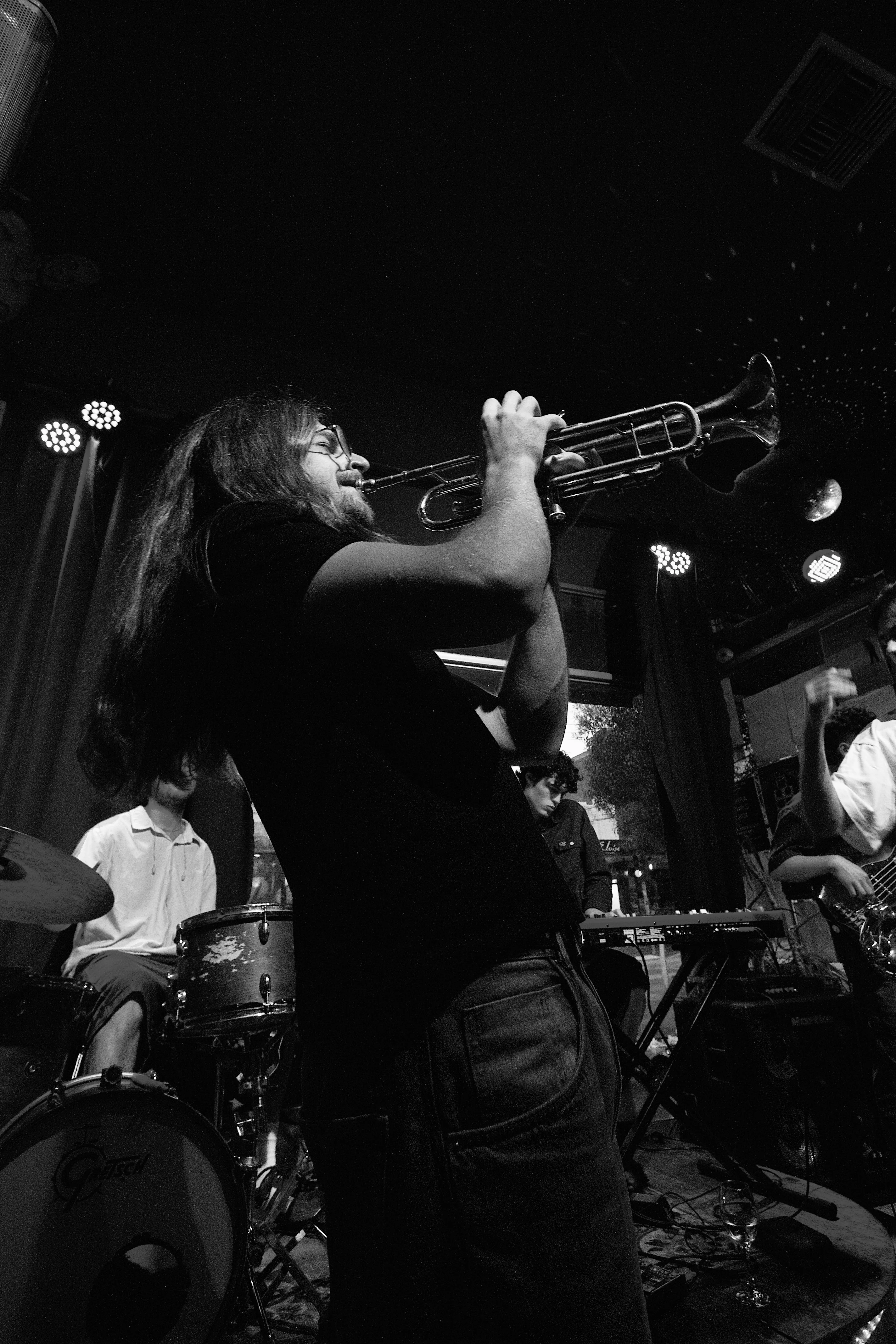 Christian Foyle with trumpet